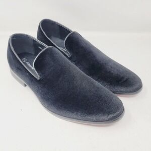 Alberto Fellini Men's Loafers Sz 9 M Sparko 03 Dress Shoes Black Almond Toe